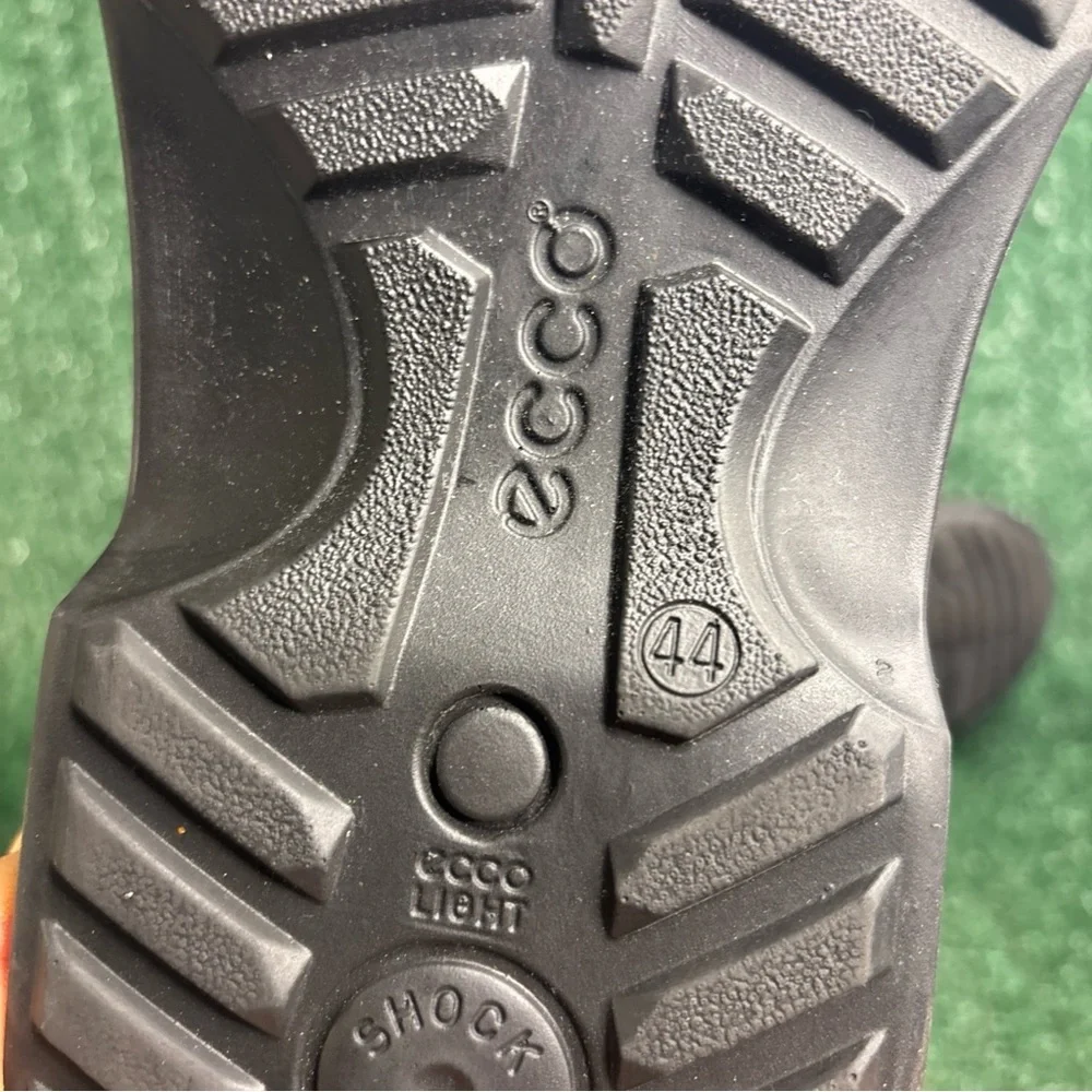 ECCO Fusion Light Shoes‎ Black Leather Oxfords Size US 10-10.5/ EU 44